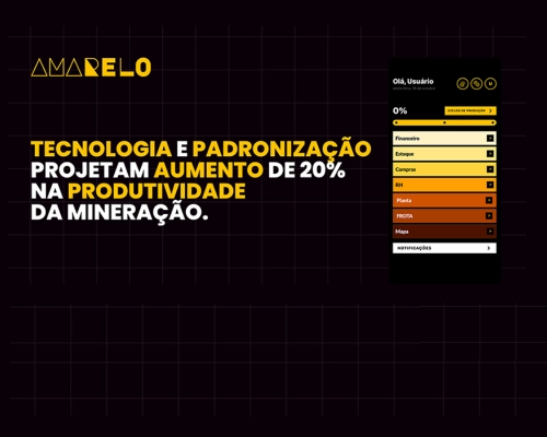 Sistema Amarelo: Solução Integrada para Gestão de Frotas para sua Mineração